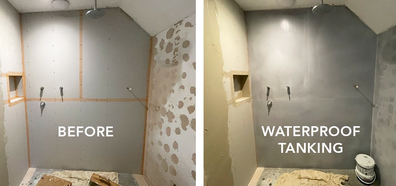 waterproof tanking for tiled walls